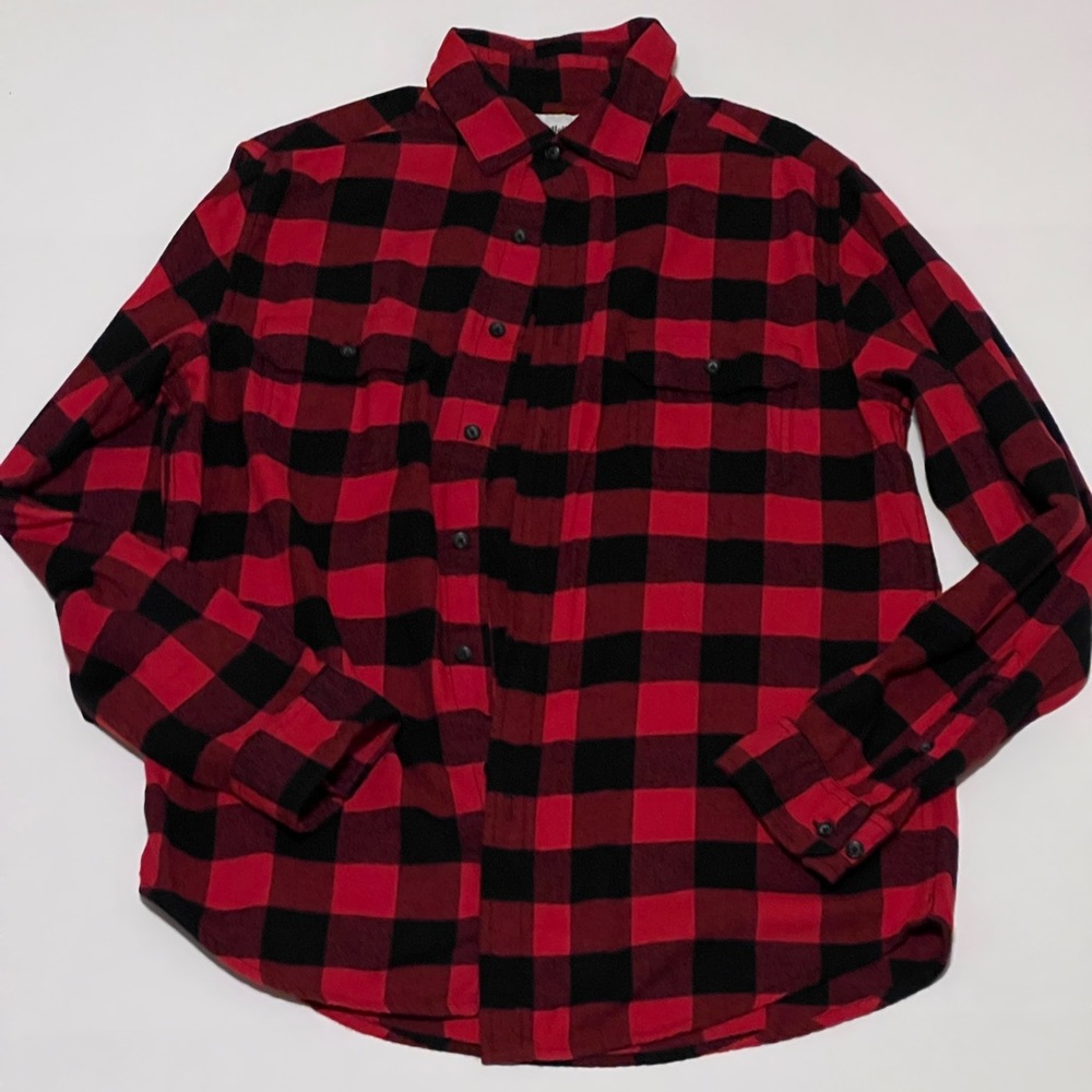 Goodfellow & Co Black and Red Flannel